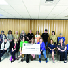 Photo By AJ Fahr
The local nonprofits st the check presentation for the NFTRL grants.