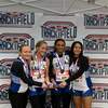 Pictured L to R: Galena Girls Track and Field athletes Maci Doak, Averi Foster,
Kaesha Walter, and Jasmine Temich at state in 2022 receiving second place