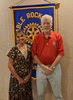 Michele Dean, Executive Director of CAM and Rotary Club of TRL President, Marshall Works.